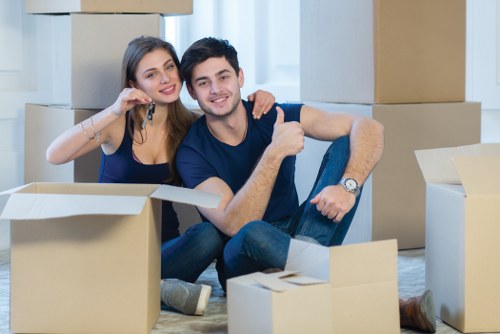 Commercial removals for an Islington office move