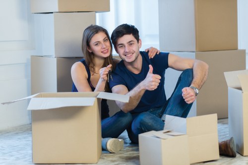 Local office storage service planning collection in Islington